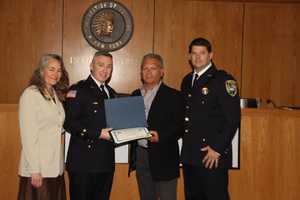 Ossining Police Honor Heroic Resident As Part Of Police Awards Ceremony