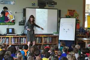 Children's Author Speaks To Elementary Students In Pelham