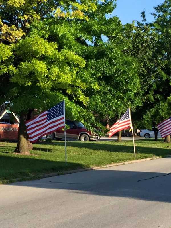 Wyckoff Selling 1,500 Flags To Line Streets On Sept. 11