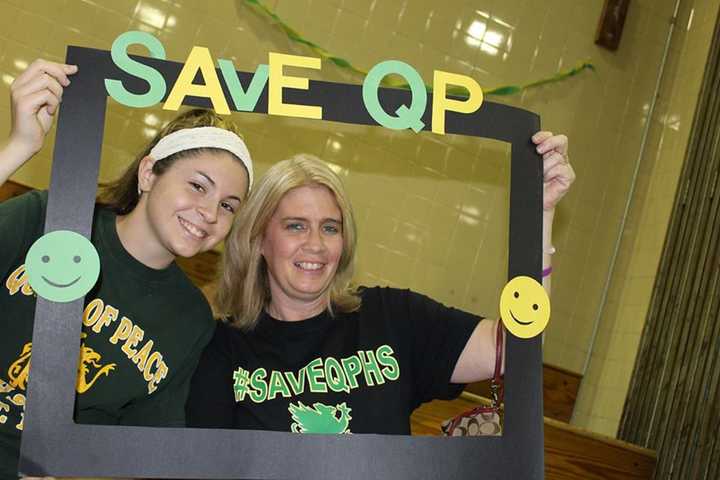 Queen of Peace students and alumni alike tried to save the North Arlington school.