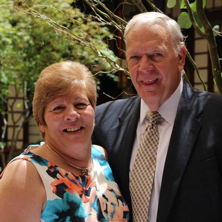 Patricia Ann Simmons and her husband, Gary, of Teaneck.