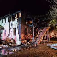 <p>A fire left two families homeless in Orange County.</p>