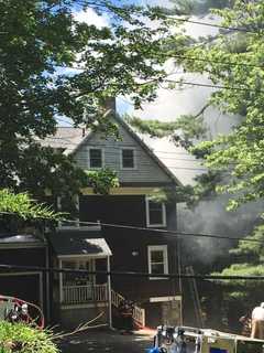 Firefighters Battling Structure Fire In Tarrytown