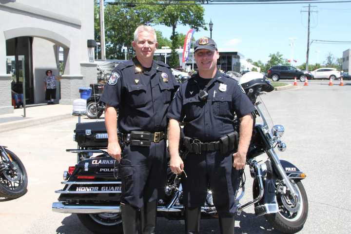 Clarkstown Motorcycle Unit Takes Parts In Harley Dealership Grand Opening
