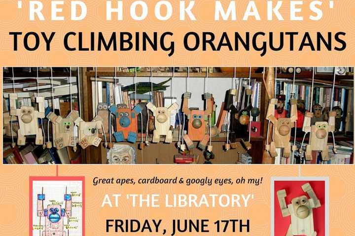 Red Hook Public Library To Construct Orangutans During Crafts Event
