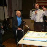 <p>Bill Protze was honored at the VFW on Saturday.</p>