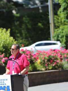 Prospect Hill Rededicates Flag In Memory Of Parent, Activist