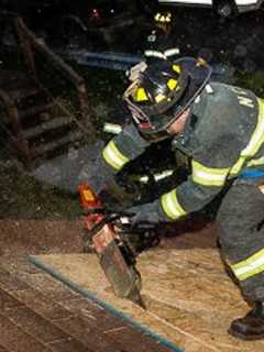 New City Fire Department Train In Weekly Drill
