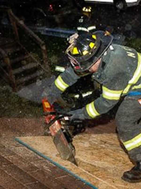 New City Fire Department Train In Weekly Drill