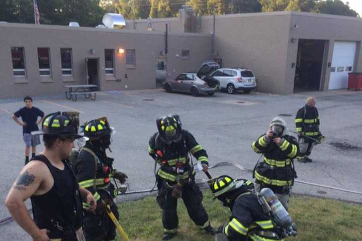 Croton-On-Hudson Firefighters Run Drills