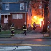 <p>Firefighters were concerned about propane tanks and possible damage to surrounding structures.</p>