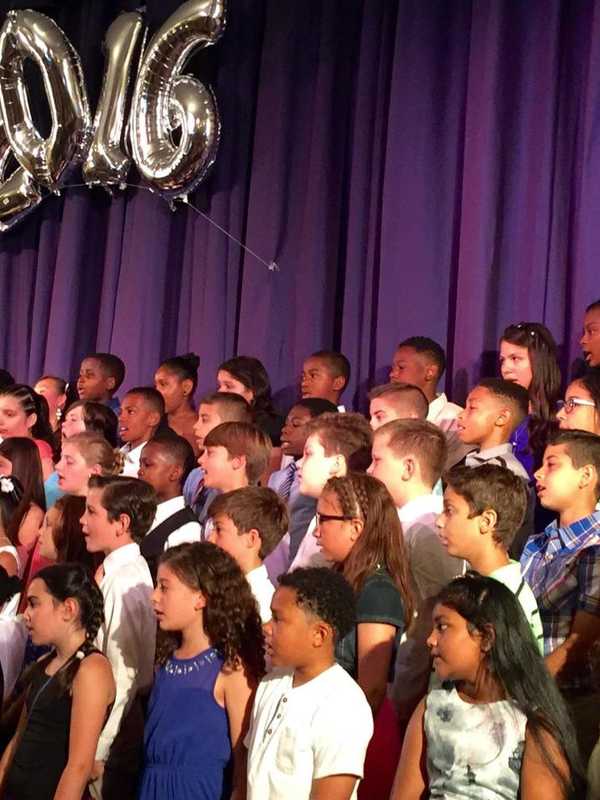 George M. Davis Jr. Elementary School Students Graduate