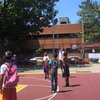 <p>Mount Vernon Mayor Richard Thomas playing in the SNUG basketball tournament last year.</p>