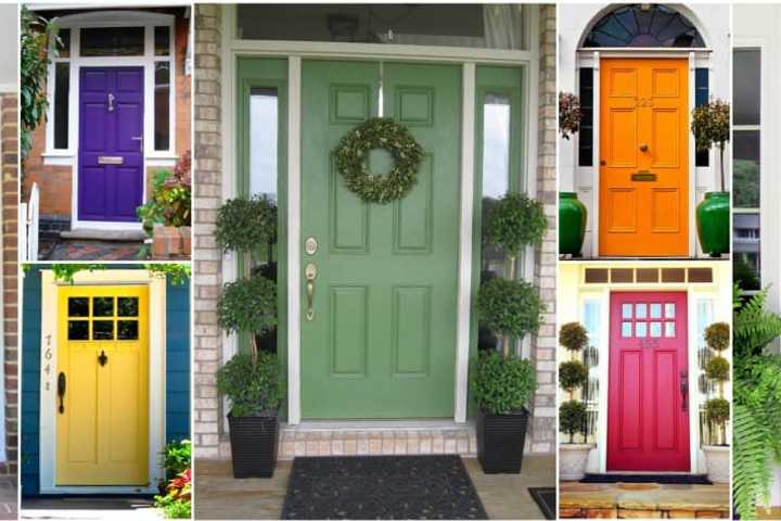 Colorful Front Doors Offer Immediate Curb Appeal