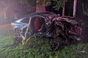 Greenwich Firefighters Respond To 1-car Crash On Bedford Road