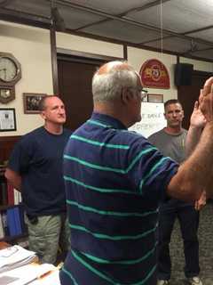 Nichols Fire Department Swears In Newest Captain