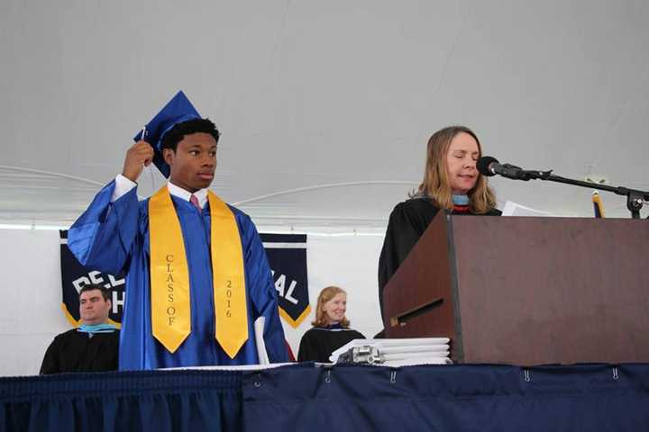 Pelham Memorial H.S. Class of 2016 Turns Tassels At Commencement