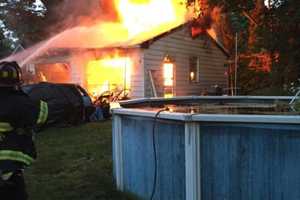 Orangetown Police, Fire Respond To Pearl River Fire