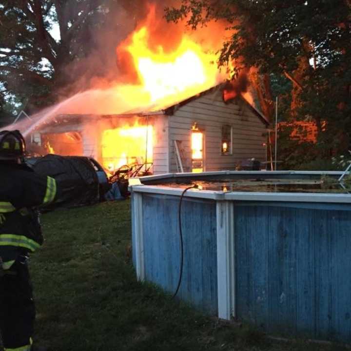 Orange and Rockland County Fire responded to a structure fire in Pearl River on Monday.