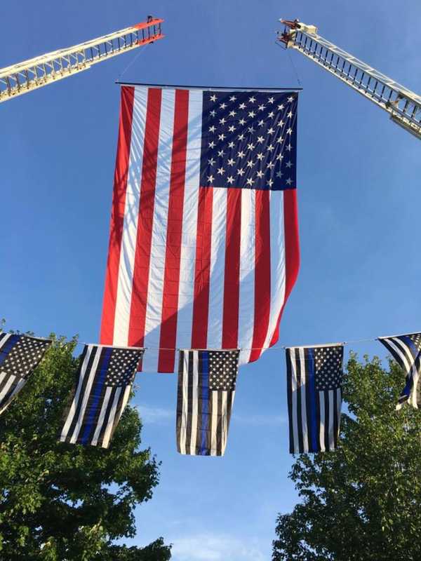 Piermont Fire Department Holds Vigil For Slain Officers