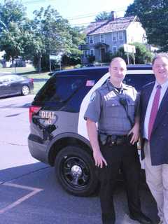 Rep. Bolinsky Gets Up-Close Look At Work Of Newtown Police