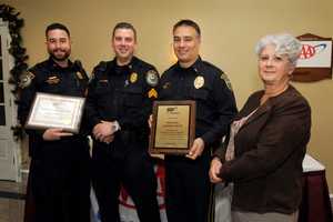 AAA Honors Wilton Police Force For Traffic Safety Achievements