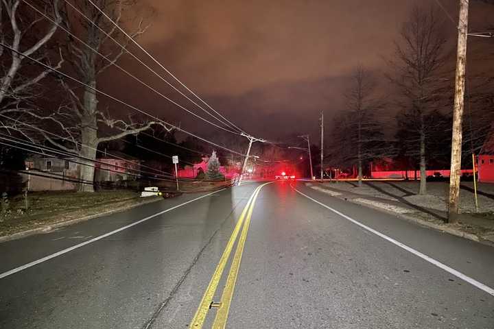 Toms River PD: Mass Power Outage Was Caused By DUI Driver Who Downed Pole Igniting Brush Fire