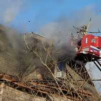 <p>No injuries were reported in the Paterson fire.</p>