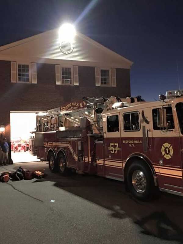 South Salem Firefighters Train With Bedford Hills Team