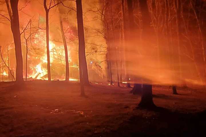 Overnight Fire Ravages New Hope Home