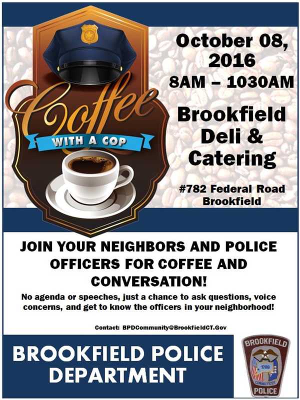 Brookfield Police Invite Residents To Chat Over A Cup Of Joe