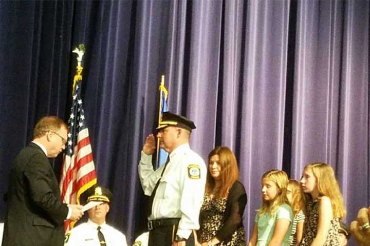 Stratford Mayor Swears In New Police Chief, Deputy, Officers