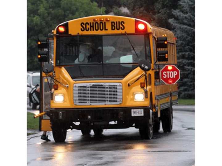 Irvington police are urging motorists to be careful around school buses.