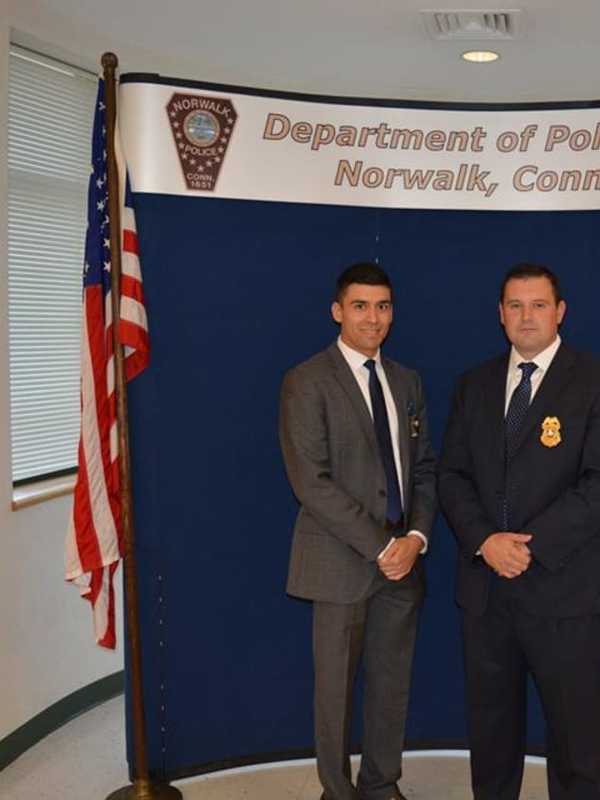 Norwalk Police Department Celebrates Two Promotions