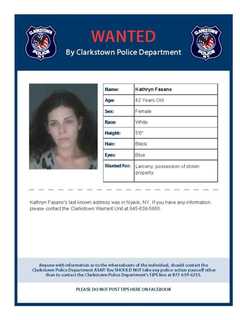 Clarkstown Police Seek Public's Help In Search For Suspect