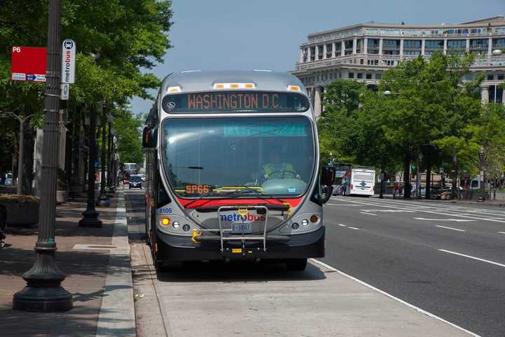 Suspect At Large After Two Shot On Metrobus Near Southeast DC School: Report