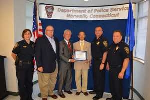 Norwalk Honors Officer For Work Organizing August Prayer Vigil