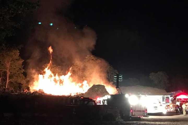 Overnight Brush Fire Rages Through Monday In Briarcliff