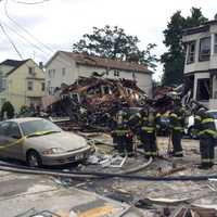 <p>Several firefighters were injured.</p>