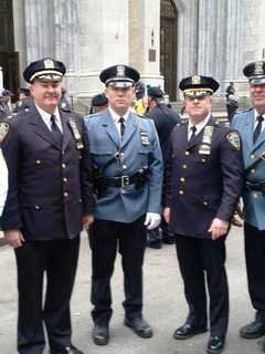 Stony Point Police Join NYPD At Funeral Of Joseph Lemm