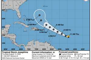 New Tropical Storm Forms In Atlantic: Here's Projected Five-Day Path