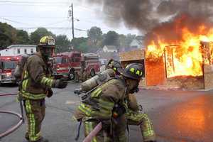 Rain Doesn't Dampen Brewster Fire Department's Open House