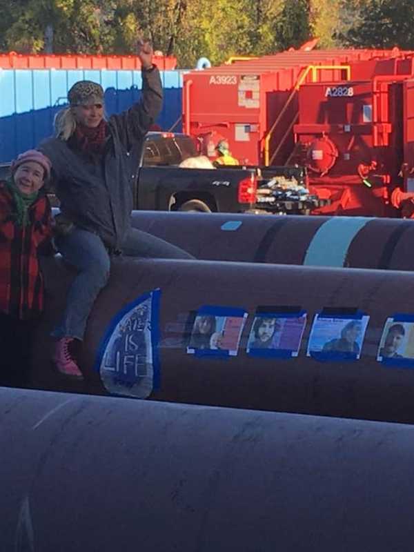 Three Arrested For Climbing Inside Pipes In Verplanck Protest