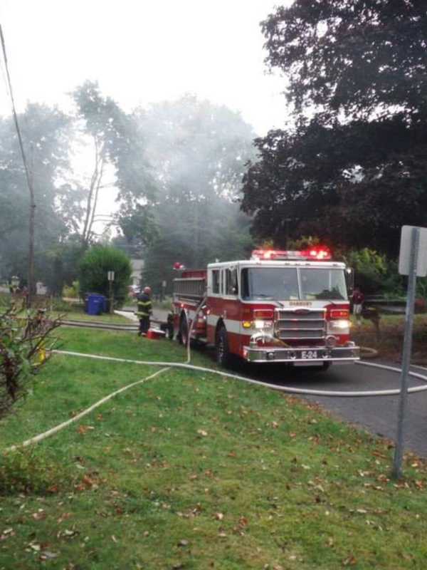 Fire Heavily Damages Danbury Home