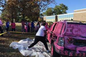 Car Smash Fundraiser A Big Hit In Ramapo