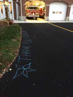 Nichols Firefighters Touched By Random Act Of Kindness in Trumbull