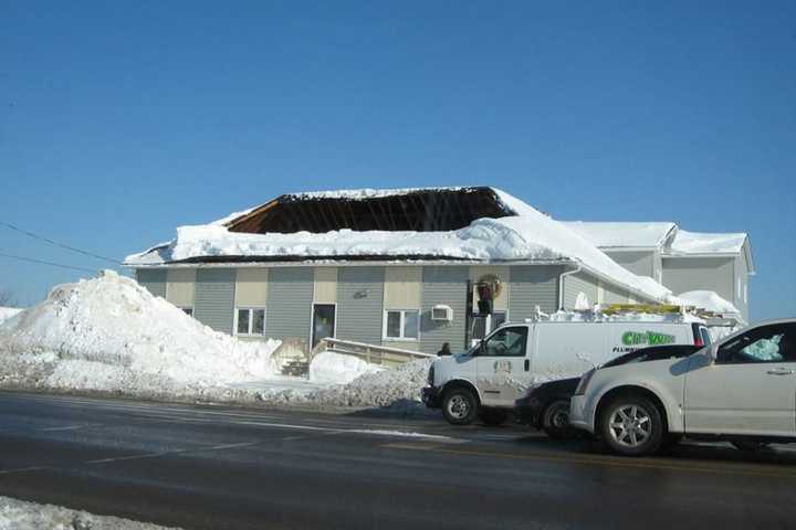 Clarkstown PD Issues Roof Snow Load Warning