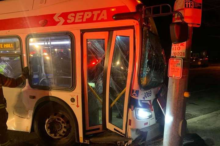 3 Injured In Car, SEPTA Bus Crash