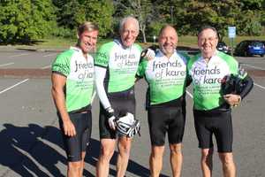 Somers Lion Club Members Push On For Friends Of Karen