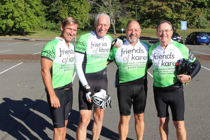 Somers Lion Club Members Push On For Friends Of Karen